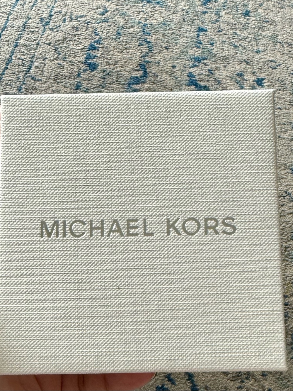 Michael Kors White and Silver Women's Watch Gift Box